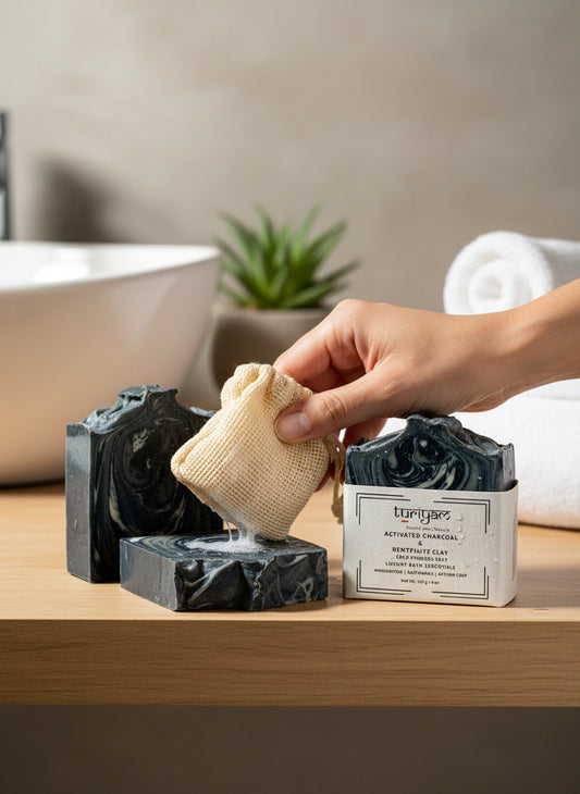 Activated Charcoal & Bentonite Clay Soap