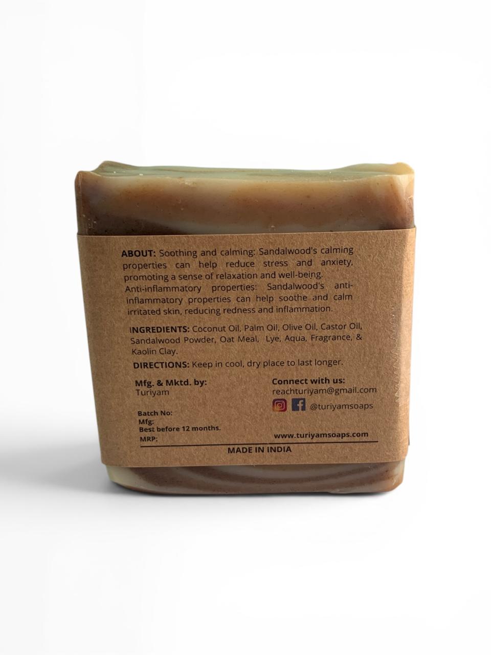Sandalwood Cold Process Soap