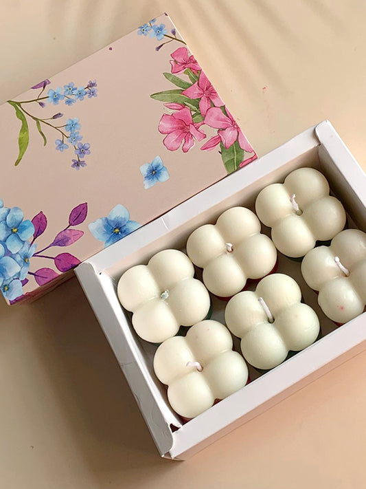 Small Bubble Candle Gift Box (6Piece)