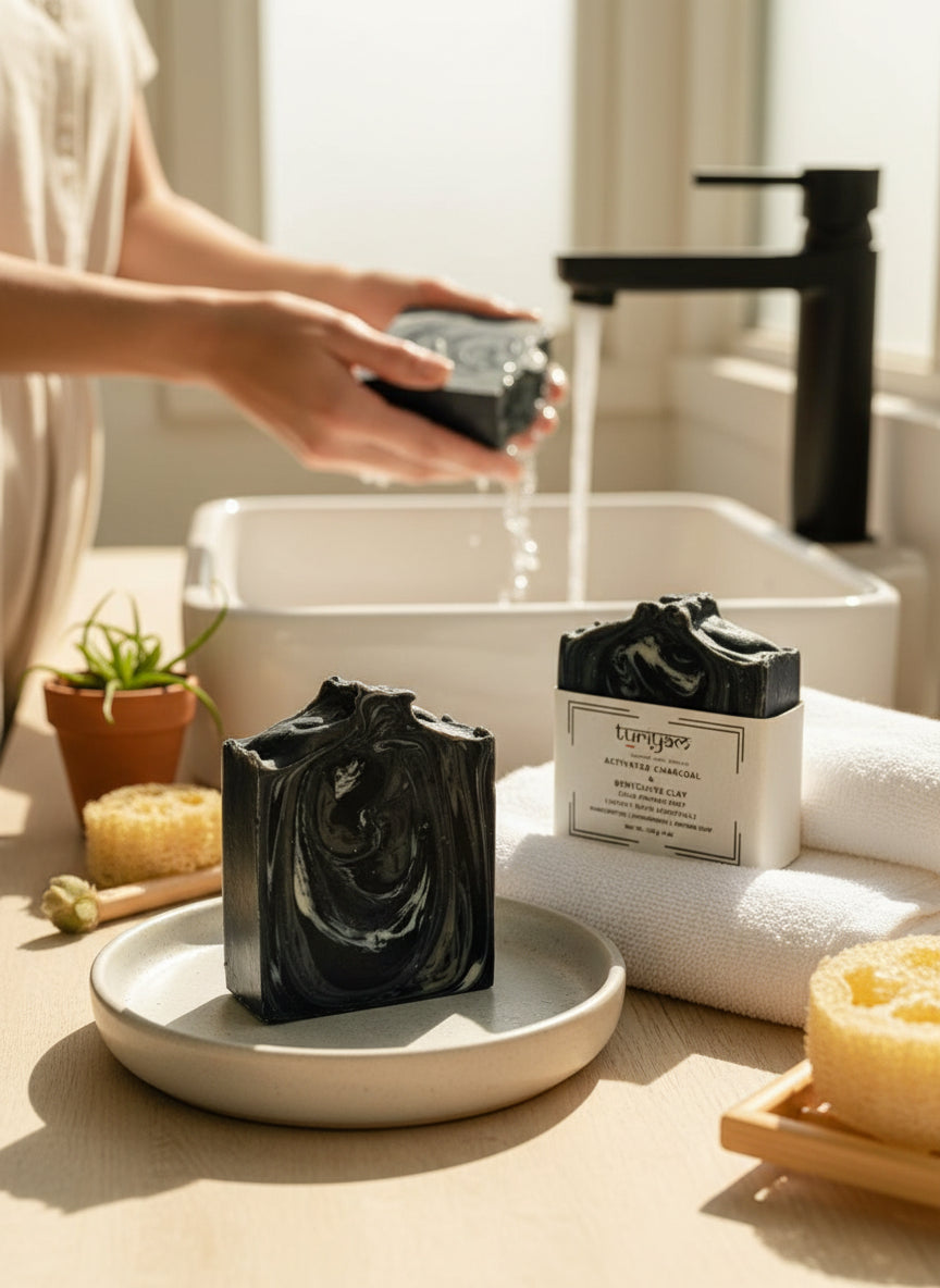 Activated Charcoal & Bentonite Clay Soap