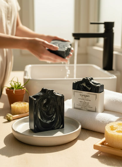 Activated Charcoal & Bentonite Clay Soap