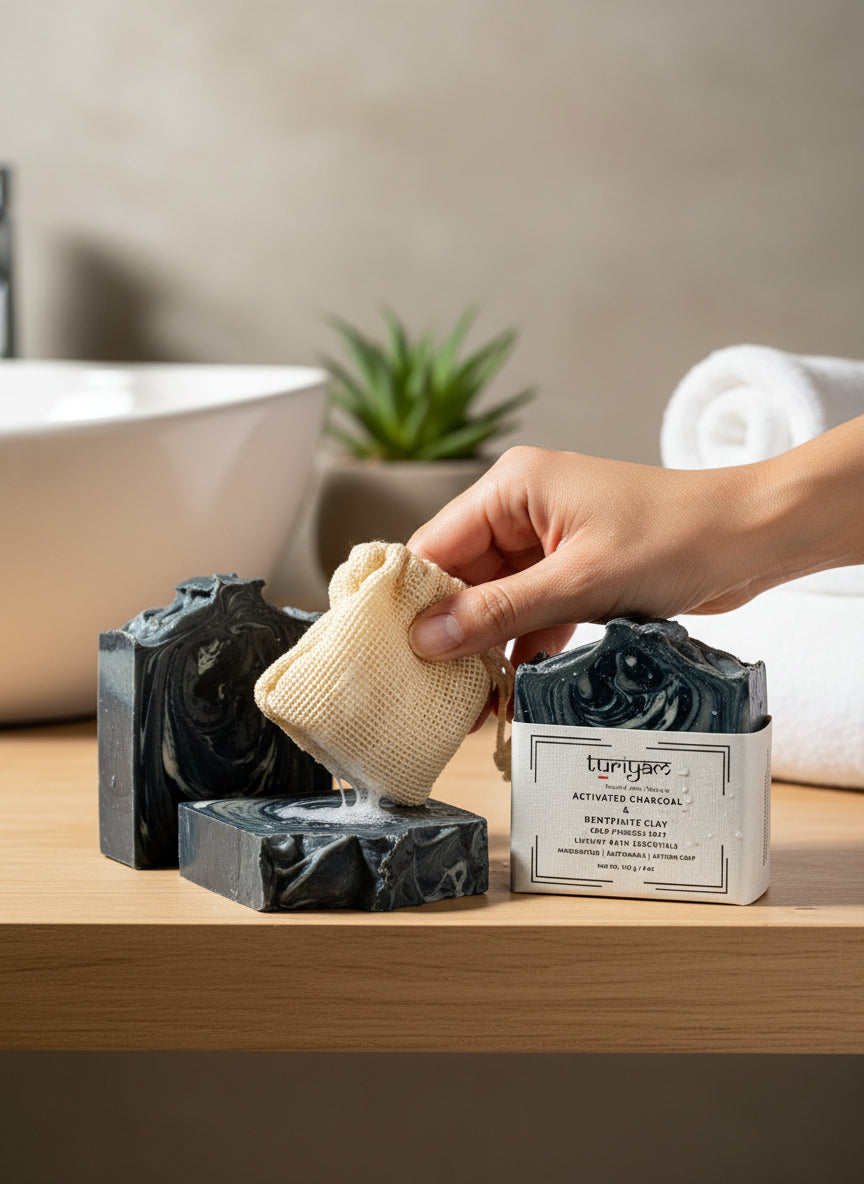 Activated Charcoal & Bentonite Clay Soap