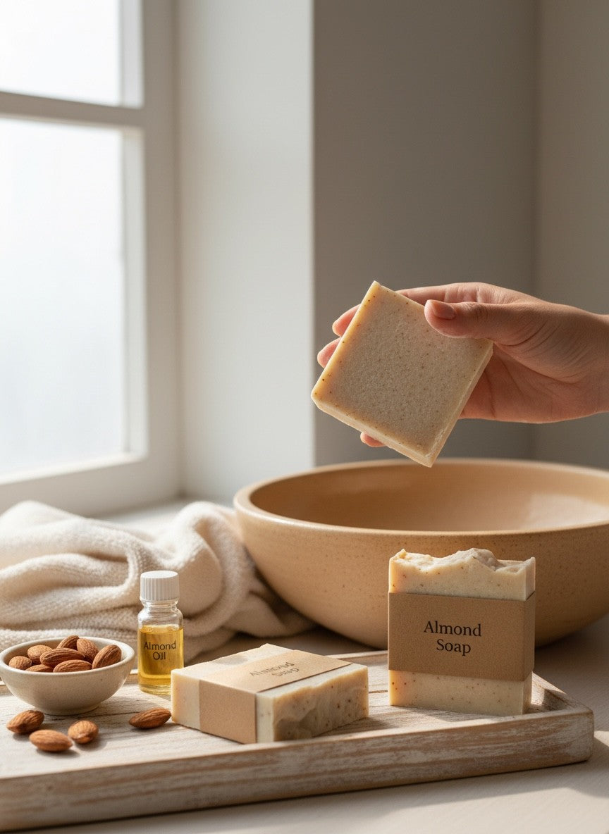Almond & Almond Milk Vegan Soap