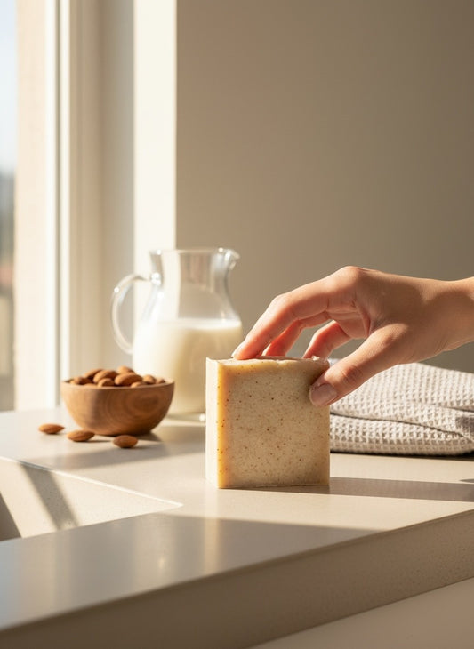 Almond & Almond Milk Vegan Soap