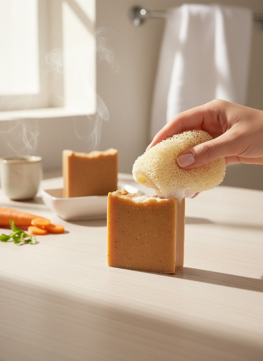 Carrot & Goat Milk - Cold Process Soap