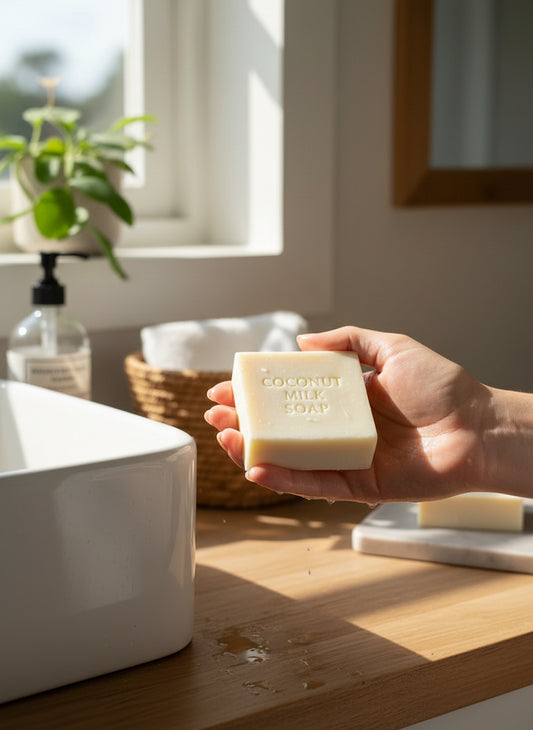 Coconut Milk Cold Processed Soap