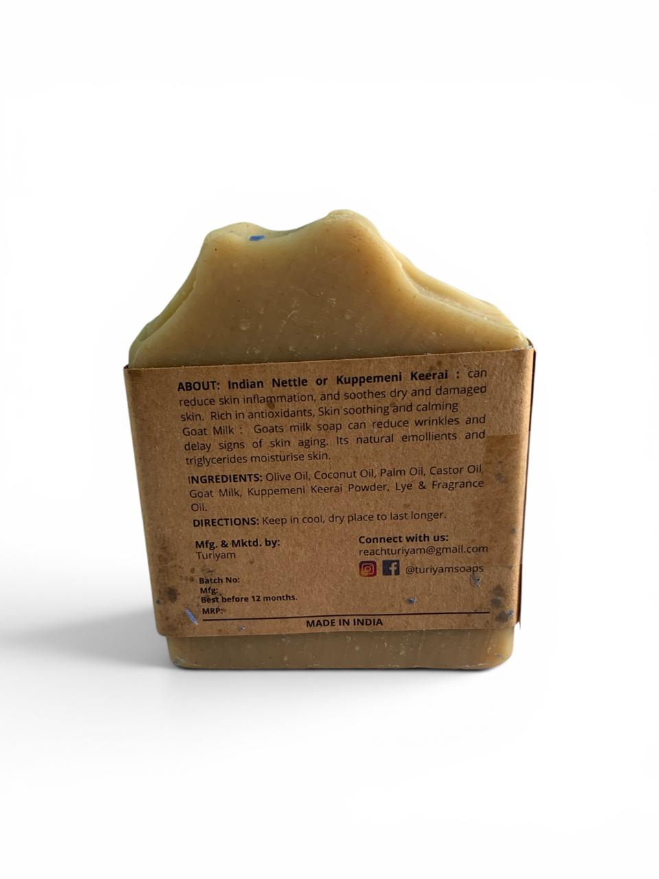 Kuppemeni Keerai (Indian Nettle) Soap