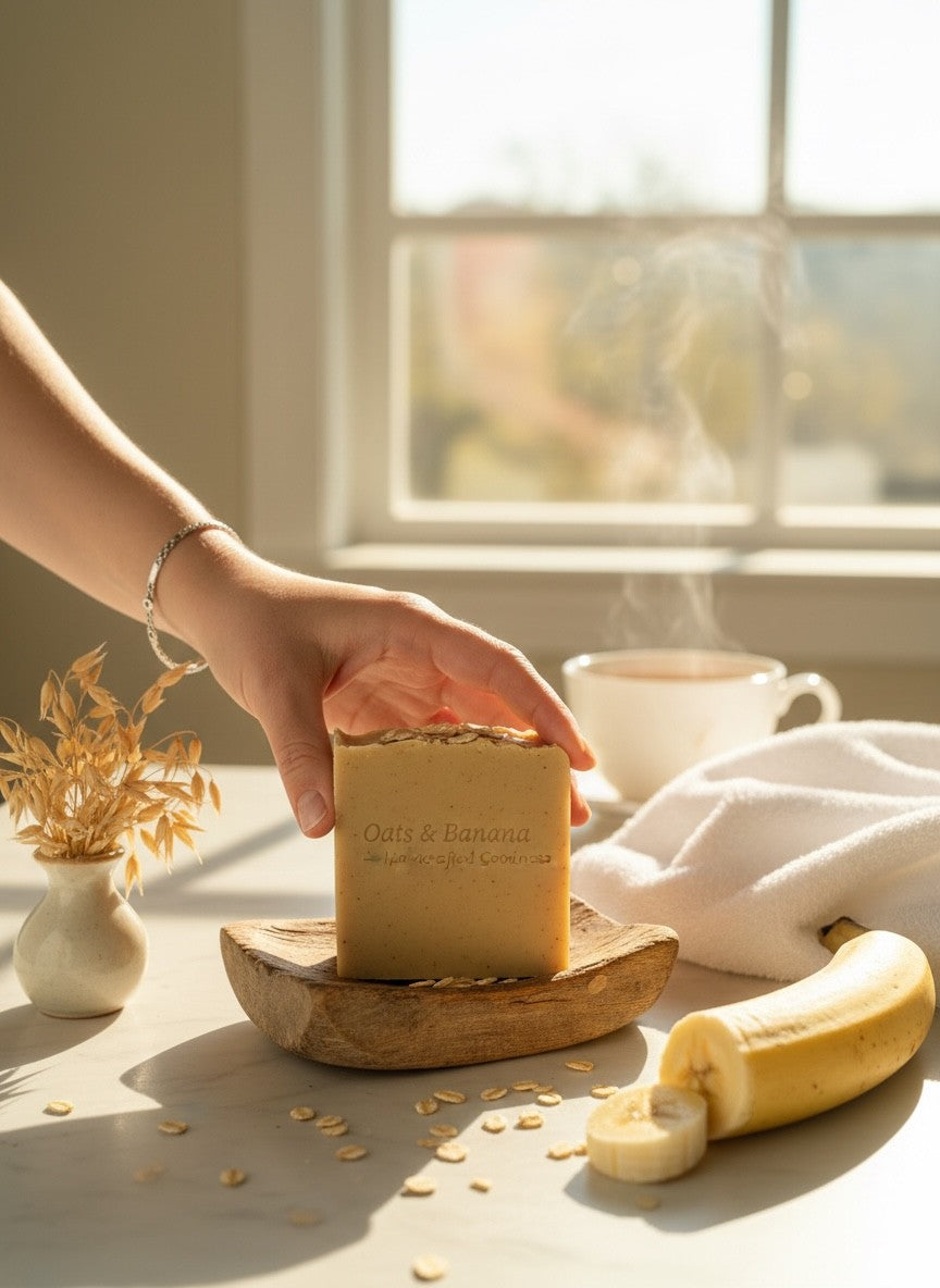 Oats & Banana - Cold Process Soap