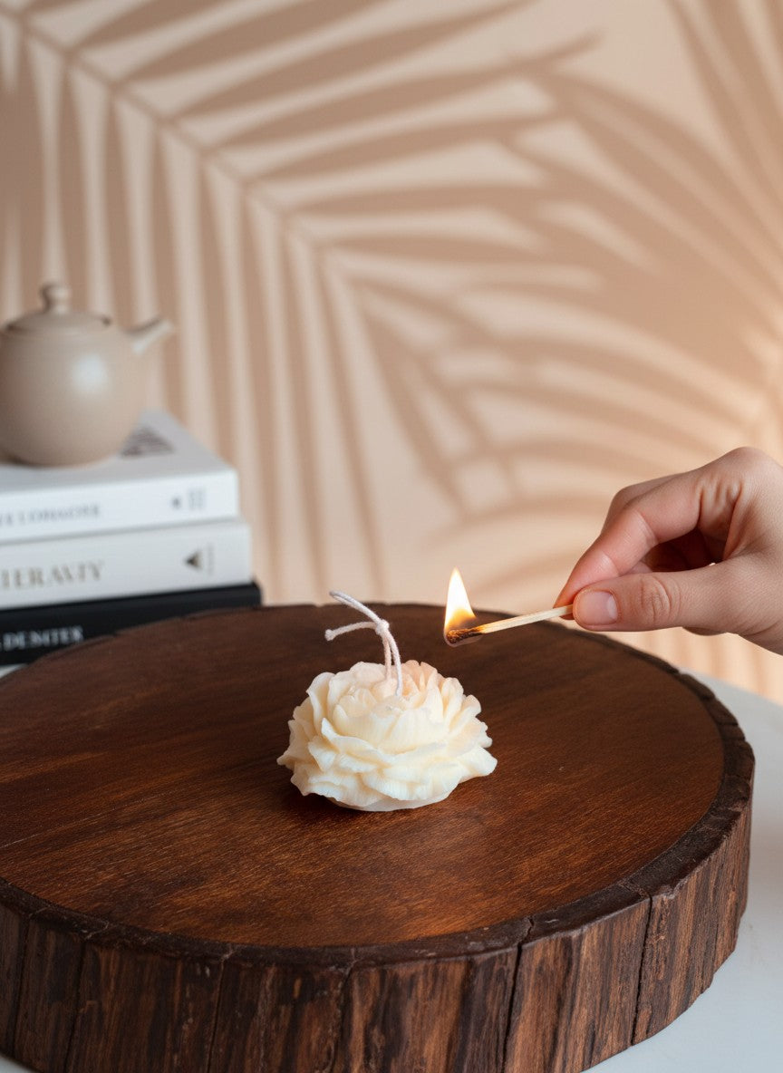 Peony Candle - Soy Wax