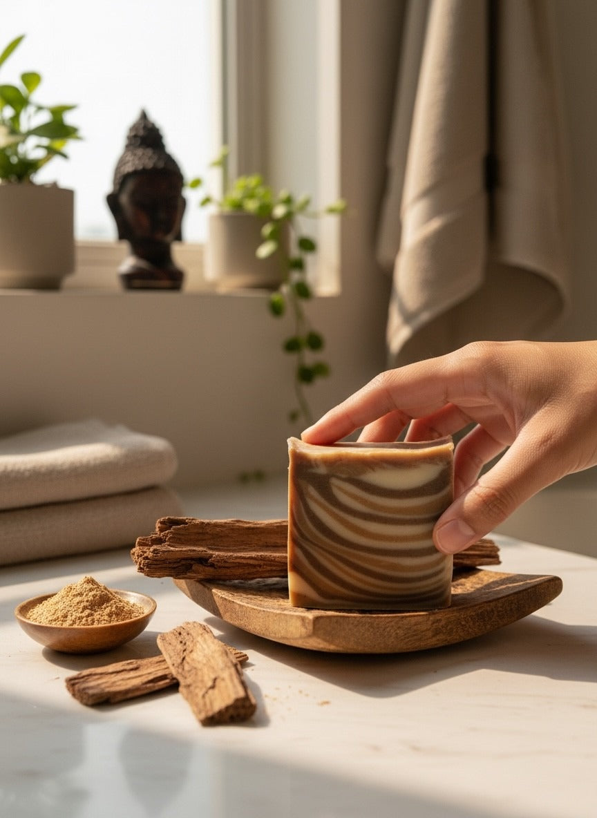 Sandalwood Cold Process Soap