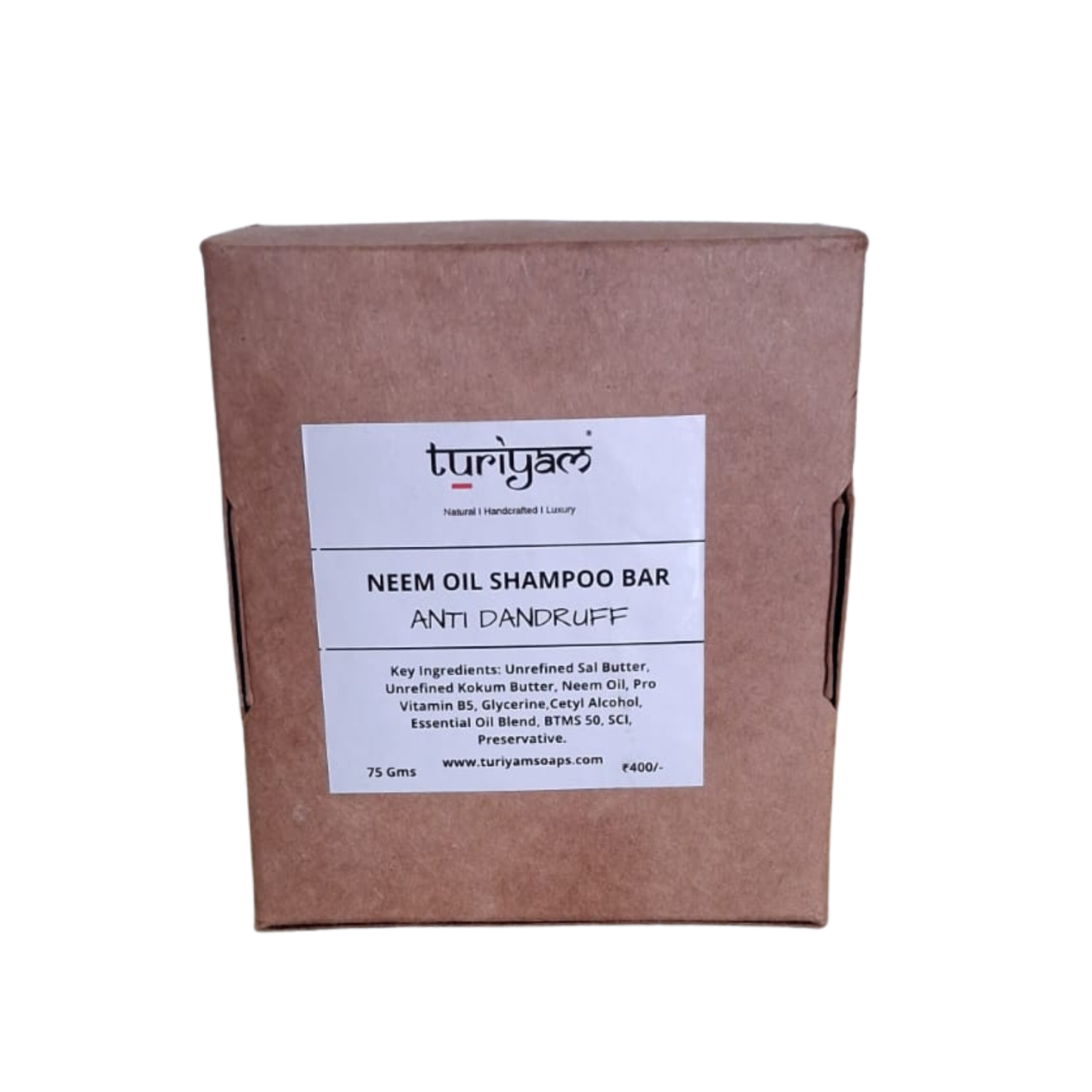 Neem Oil Anti Dandruff Shampoo Bar