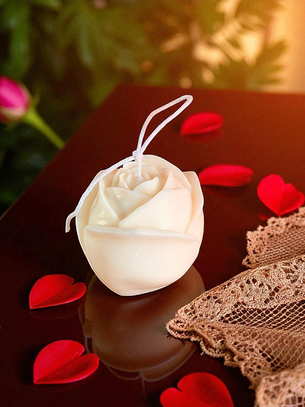 Big Rose Bud Candle