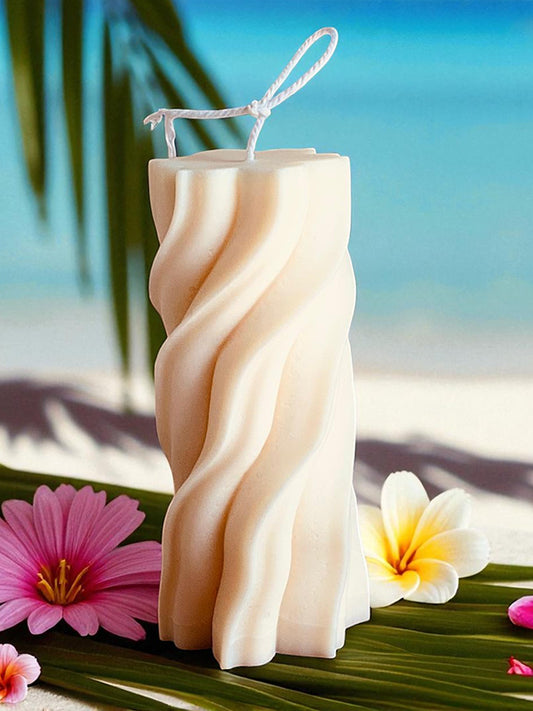 Twisted Pillar Candle
